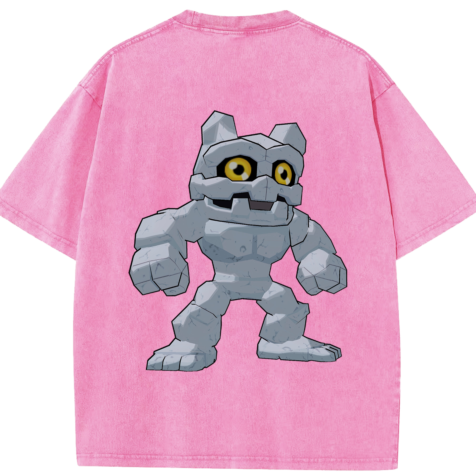 （画像用） Digimon デジタルモンスター/デジモン 綿100% ヴィンテージ風 半袖Tシャツ（背面プリント）